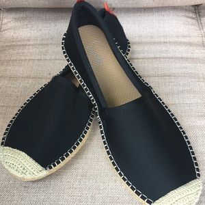 Seastar Black Espadrille Size 10